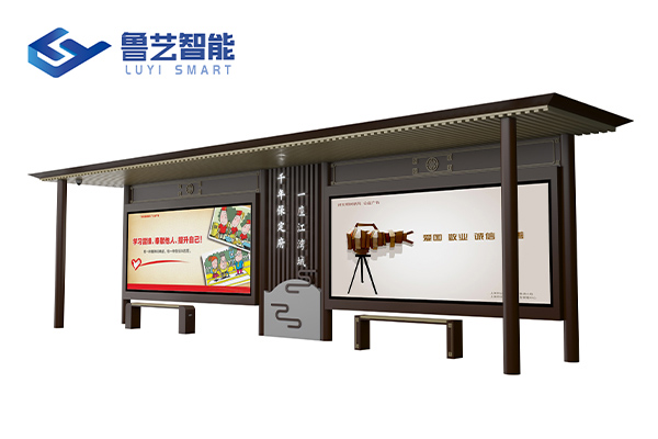 仿古公交候車亭定制